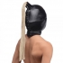 Blonde Ponytail Bondage Hood - Enchanting Fantasy