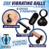 28x Vibrating Balls Large Black