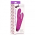 10x Triple Rabbit Silicone Vibrator - Purple Delight