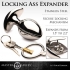 Ass Vault Locking Anal Expander - Durable Smoke Finish