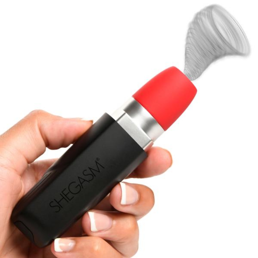 Pocket Pucker Lipstick Clit Stimulator in Red