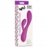 10x Flexible Silicone Rabbit Vibrator - Purple