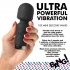 10x Mini Silicone Wand - Black