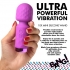 10x Mini Silicone Wand - Purple for Discreet Fun