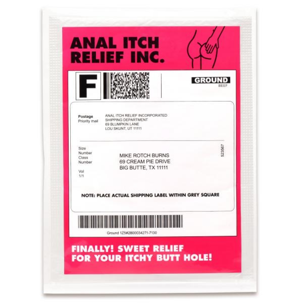 Anal Itch Relief Joke Gift - Hilarious Fun