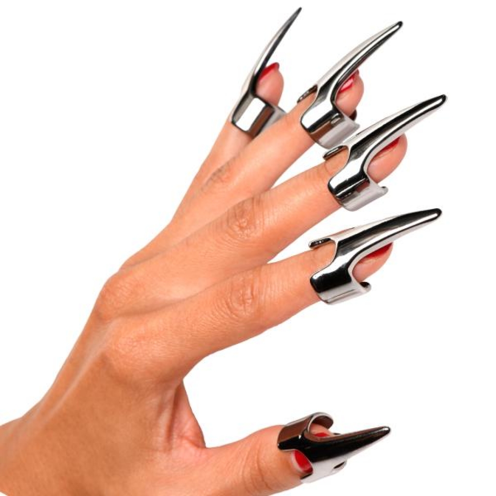 Silver Clawed 5-Piece Sensation Play Rings