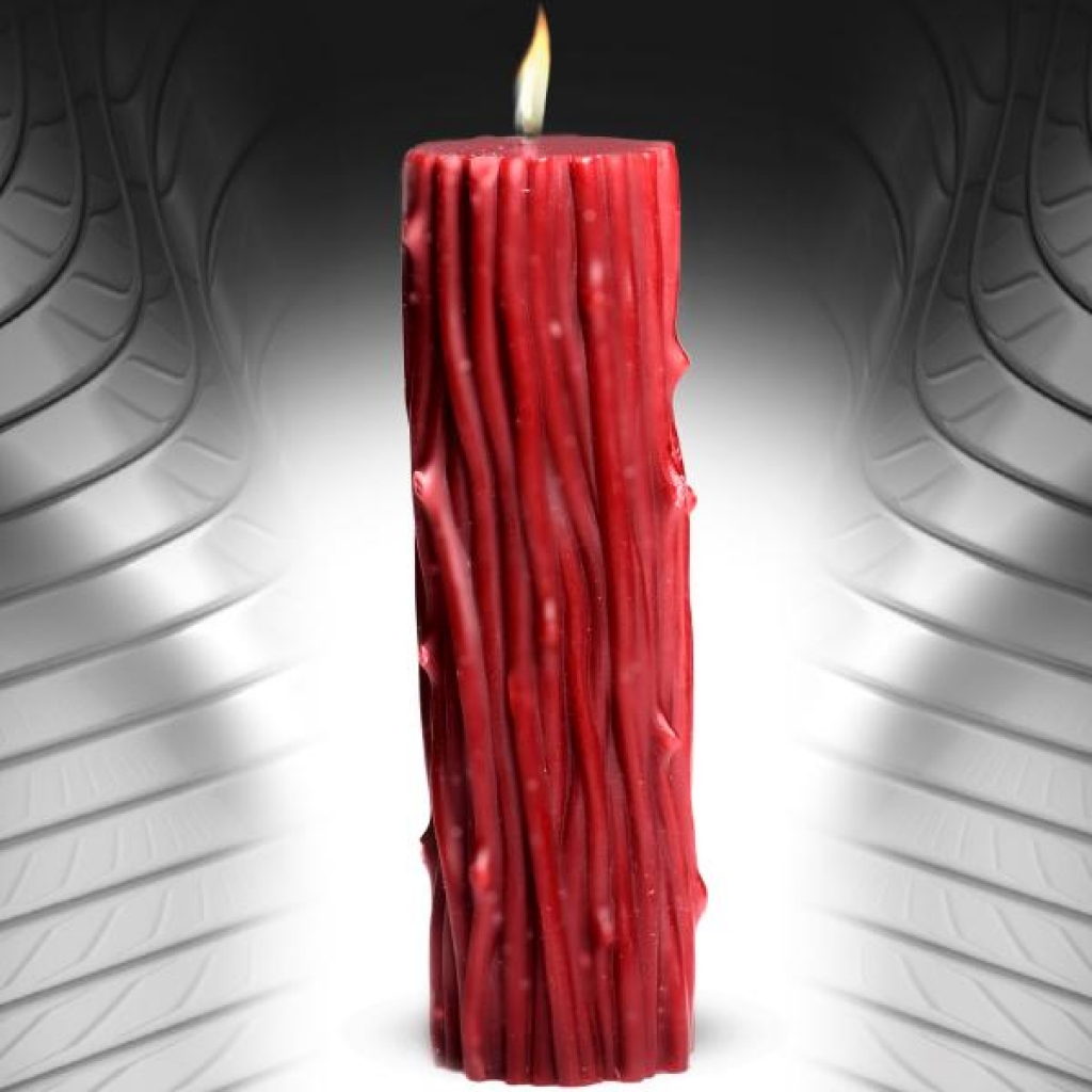 Thorn Drip Candle - Red