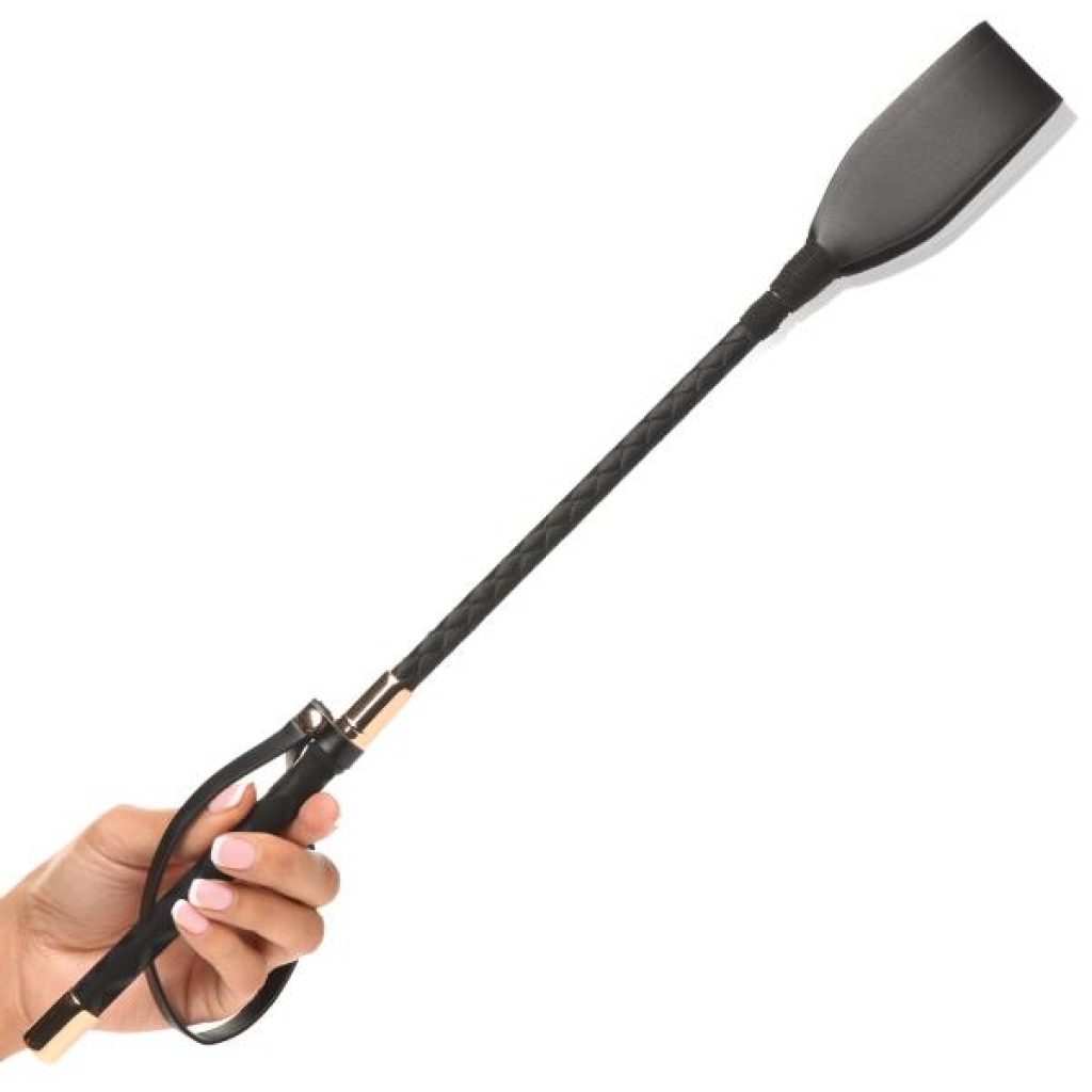 Durable Vegan Leather Stallion Riding Crop - 18 Inch