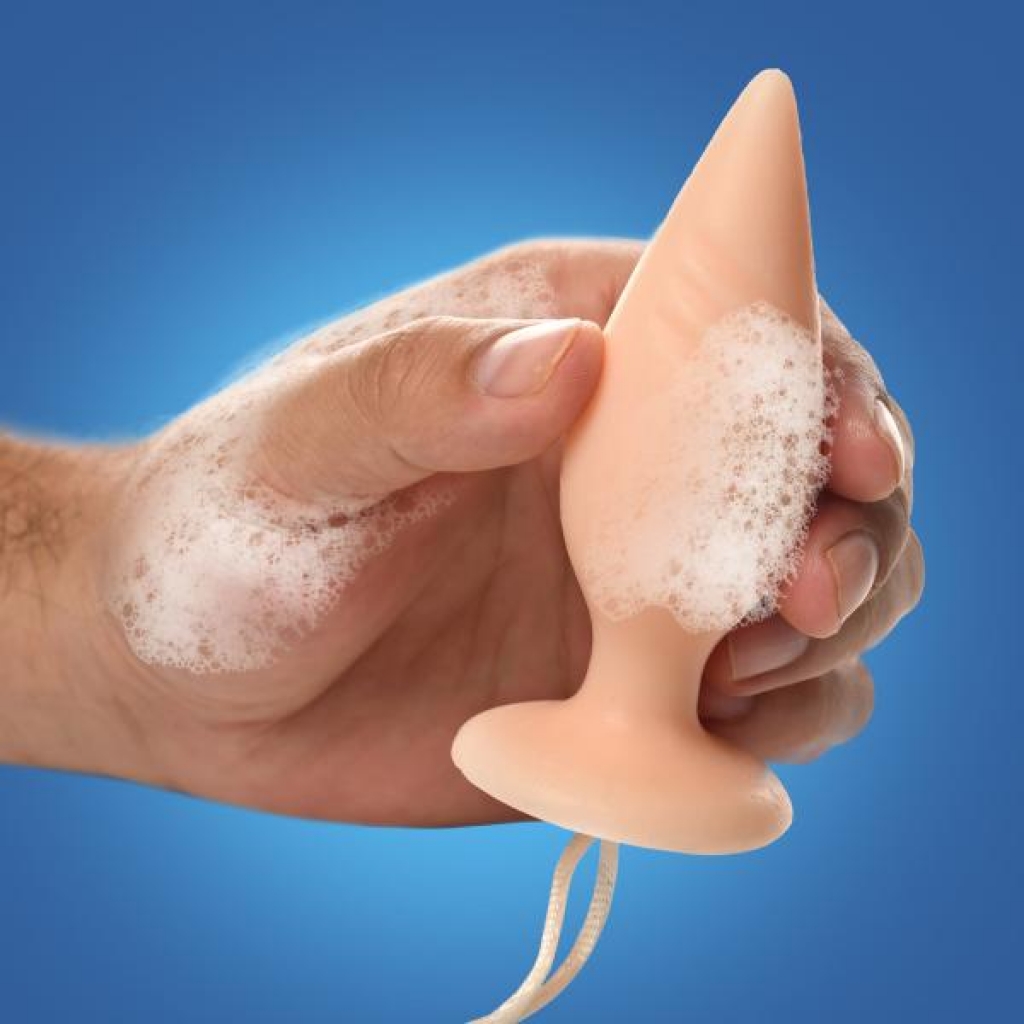 Butt Plug Soap on a Rope - Beige