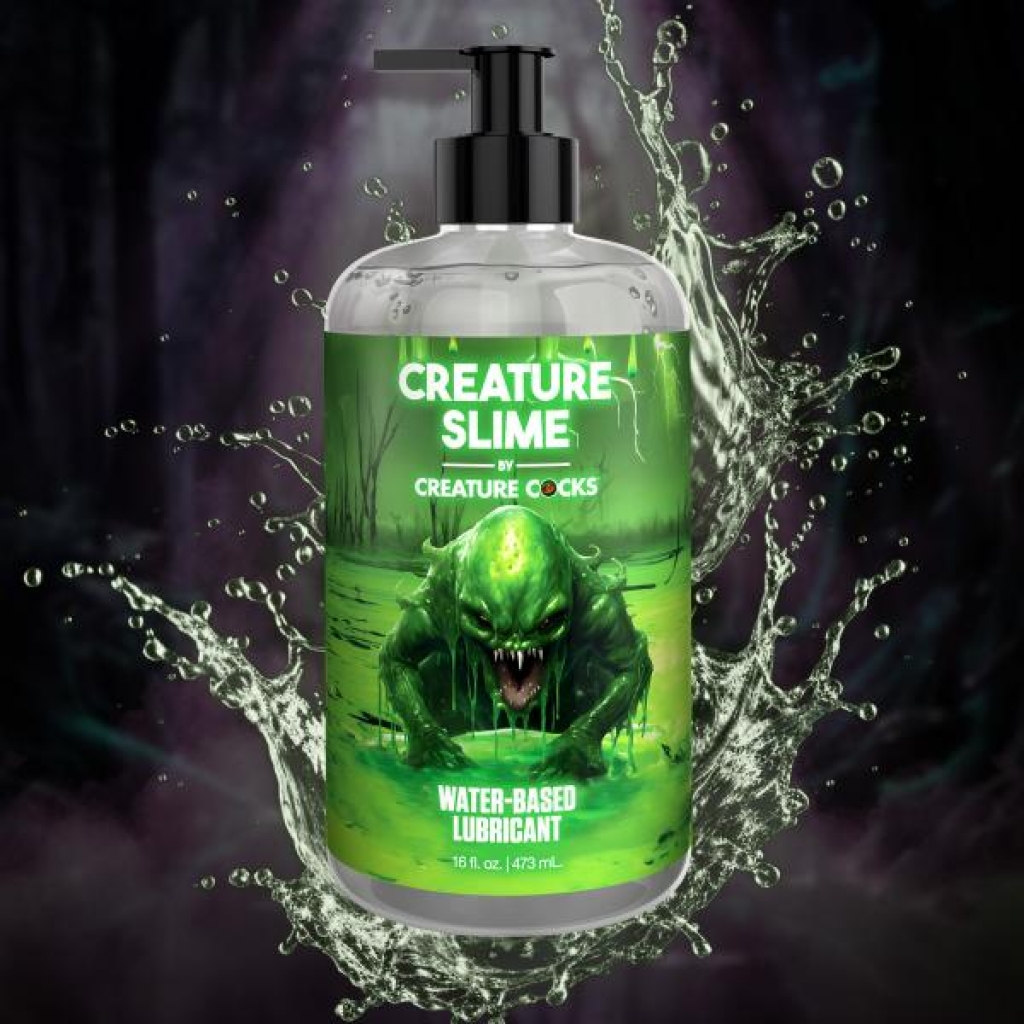 Creature Slime Water-Based Lubricant - 16 oz Clear