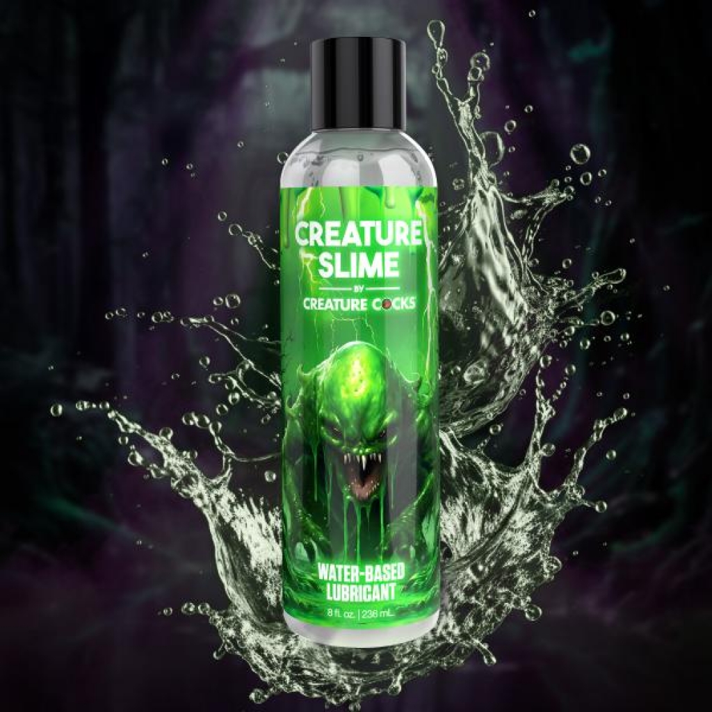 Creature Slime Water-based Lubricant - 8oz Clear for Sensational Slipperiness