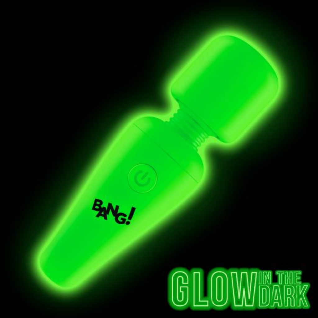 Glow-in-the-Dark Silicone Wand - Green