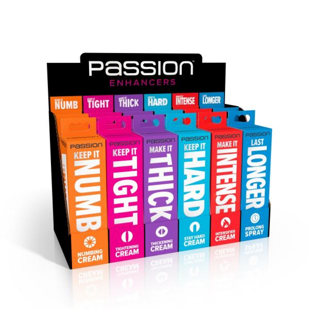 Passion Enhancers Pop Display (18 Pcs)