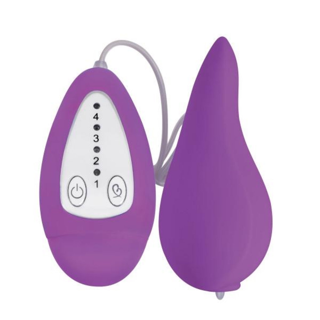 Groove Smooth - Silicone Remote Vibe (Purple)