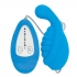 Whirl 4x Silicone Remote Control Vibrating Toy - Blue