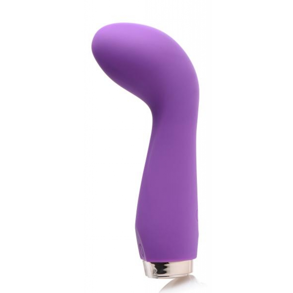 10x Delight G-spot Silicone Vibrator - Purple