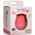 10x Rose Crave Silicone Clitoral Stimulator - Orange