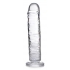 Jock C-thru Dildo - 8 Inch Clear