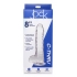 Jock C-thru Dildo With Balls - 8 Inch Clear