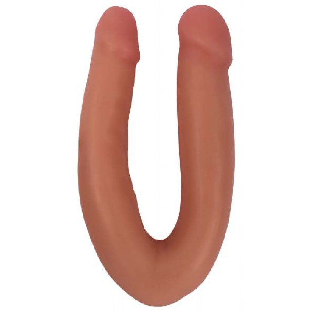 Double Dipper Slim Dildo - Light Brown