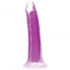 7 Inch Glow-in-the-Dark Dildo - Purple