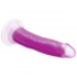 7 Inch Glow-in-the-Dark Dildo - Purple