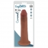 Easy Riders 8 Inch Dual Density Dildo - Tan