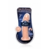 Silexpan Hypoallergenic Silicone Dildo - 7 Inch Beige