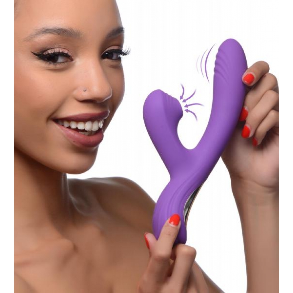 Shivers 30x Silicone Suction Rabbit Vibrator - Purple