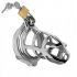 Detained Stainless Steel Chastity Cage - Silver