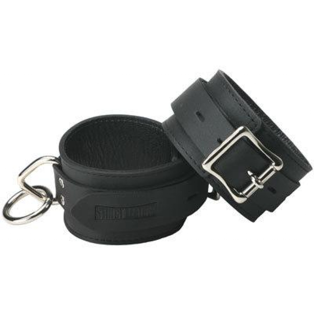 Strict Leather Standard Locking Ankle Cuffs - Quality Restraints