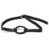 Strict Leather Ring Gag - Medium Black