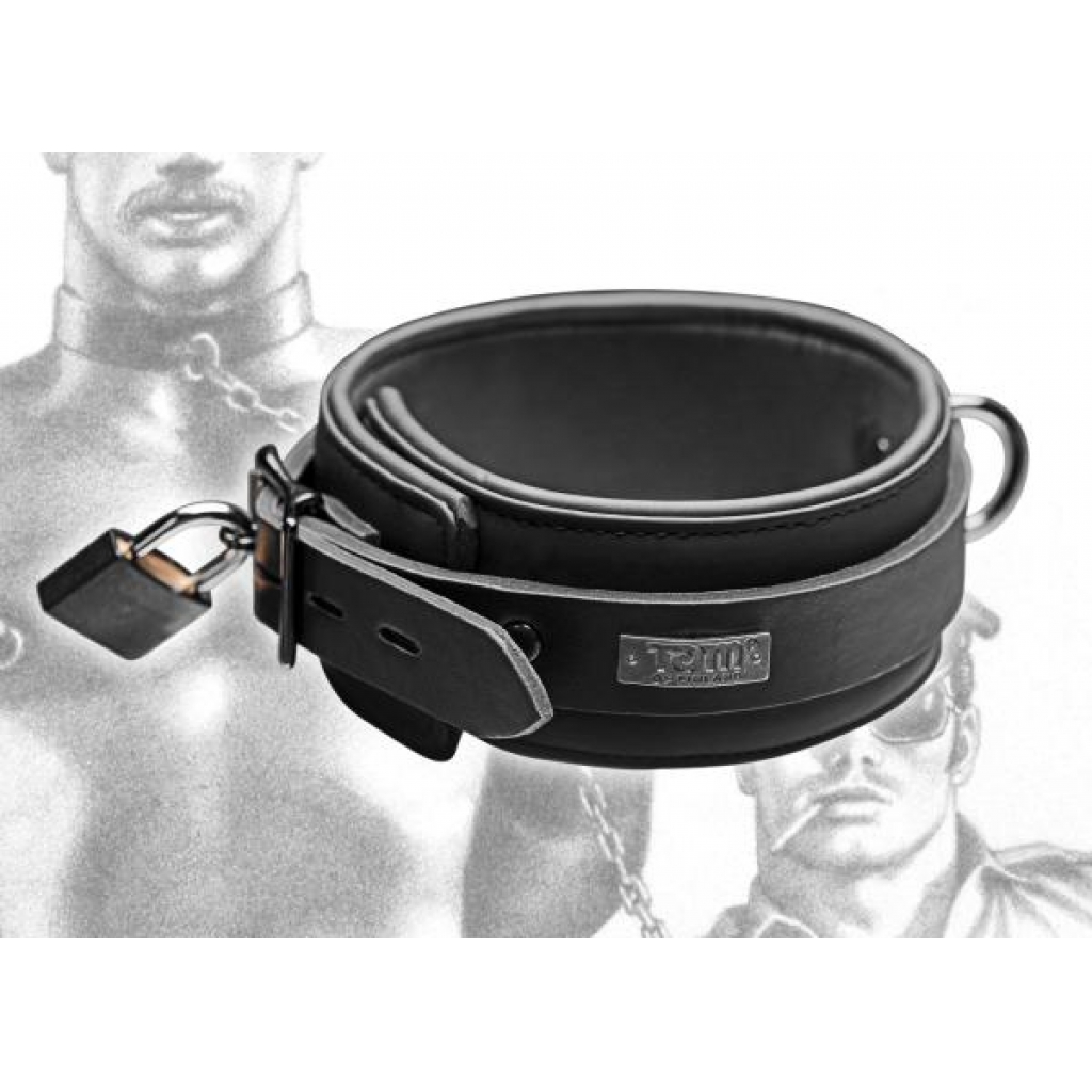 Tom Of Finland Neoprene Collar - Black