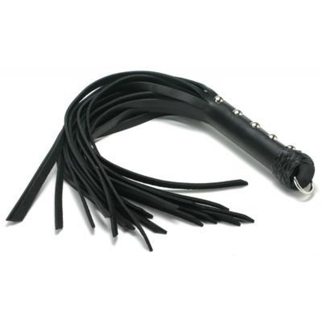 Beginner's Leather Flogger - Black