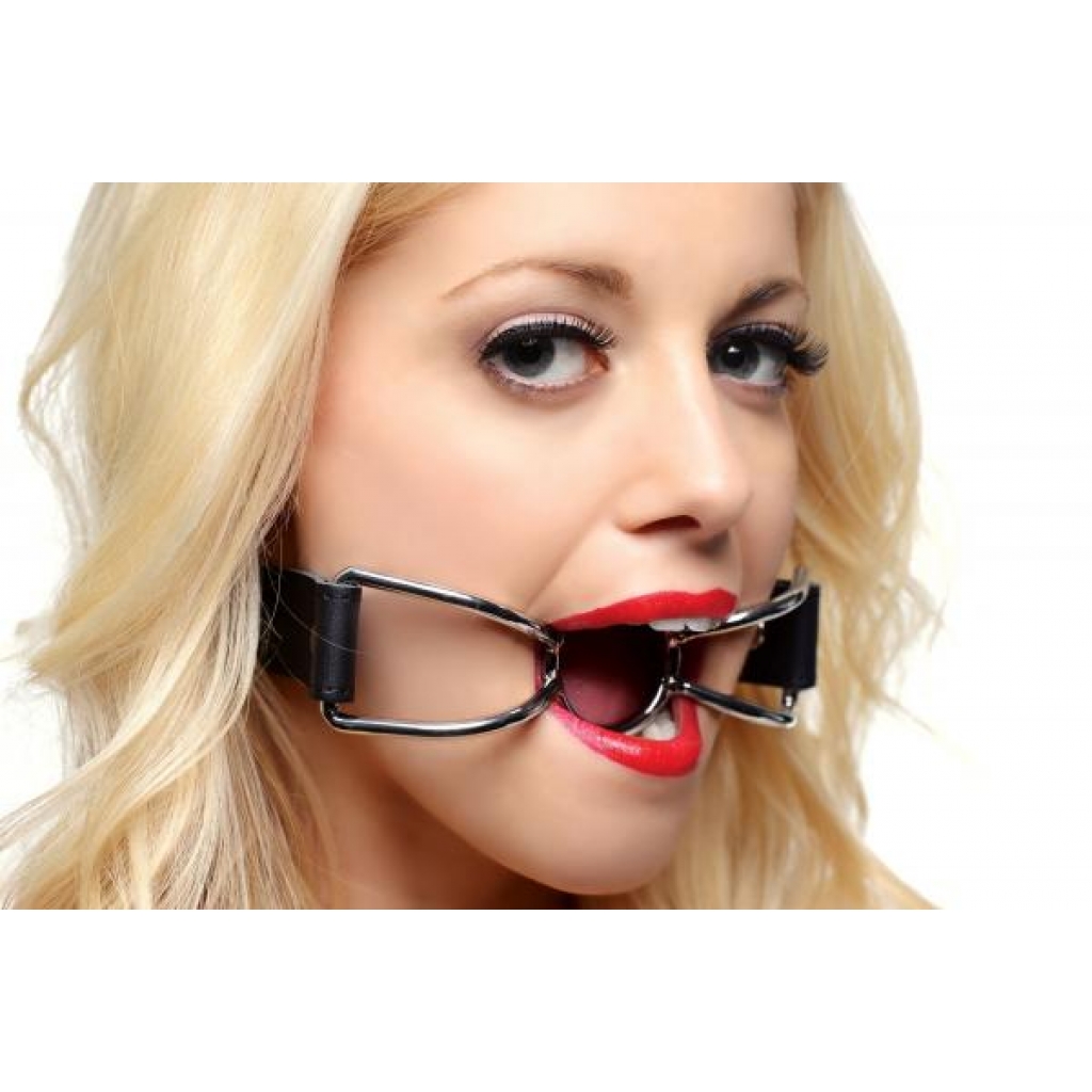 Strict Spider Mouth Gag - O/S Black/Silver