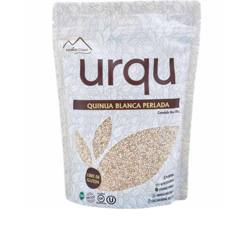 Urqu Pearled Quinoa  White Doypack 500g