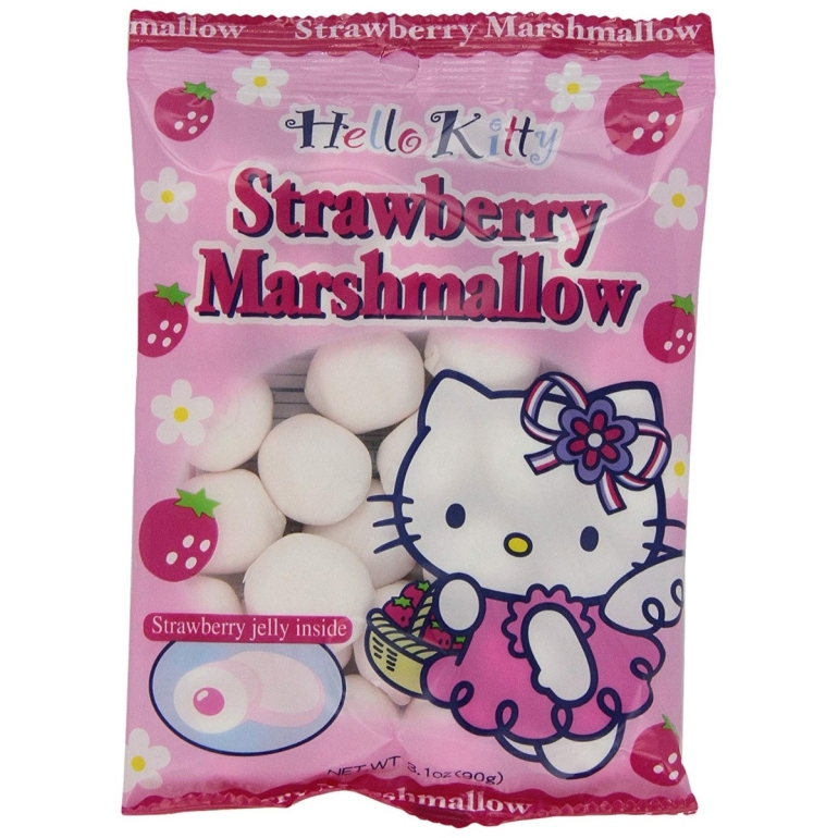 Marshmallow Strawberry Hello Kitty, 3.1 oz