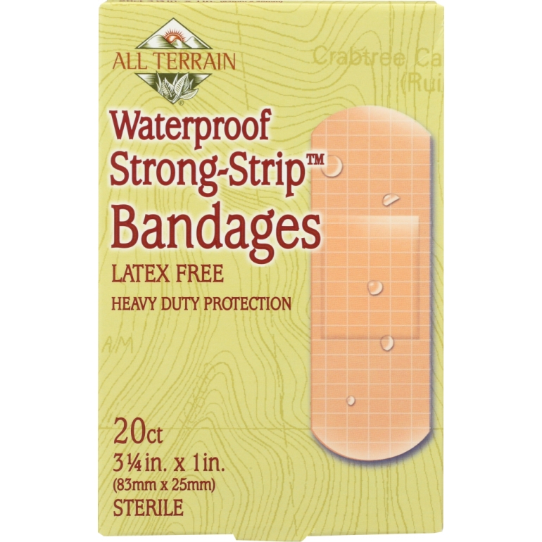 Waterproof Strong Strip Bandages, 20 pc