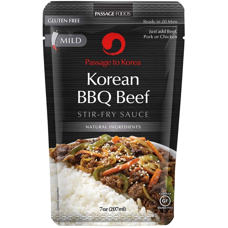 Korea BBQ Beef Stir-Fry Sauce, 7 oz