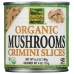 Organic Mushrooms Crimini Slices, 4 oz