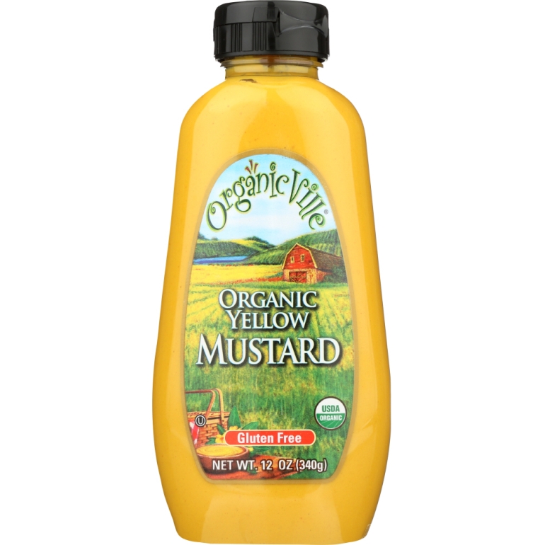 Mustard Yellow Organic, 12 oz