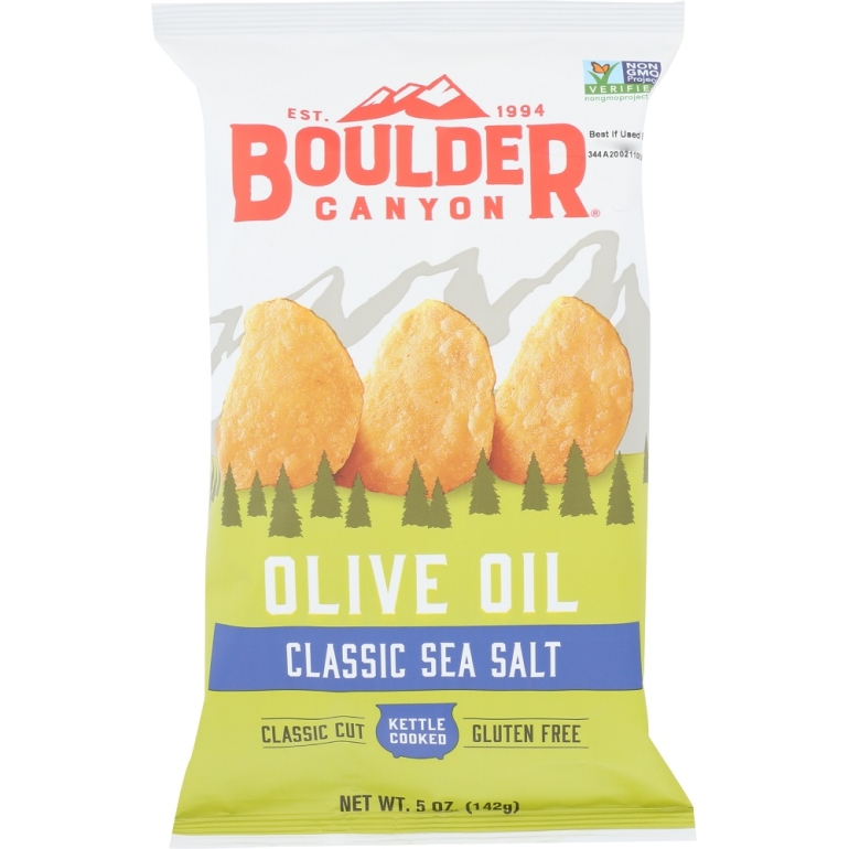 Olive Oil Classic Sea Salt Chips, 5 oz