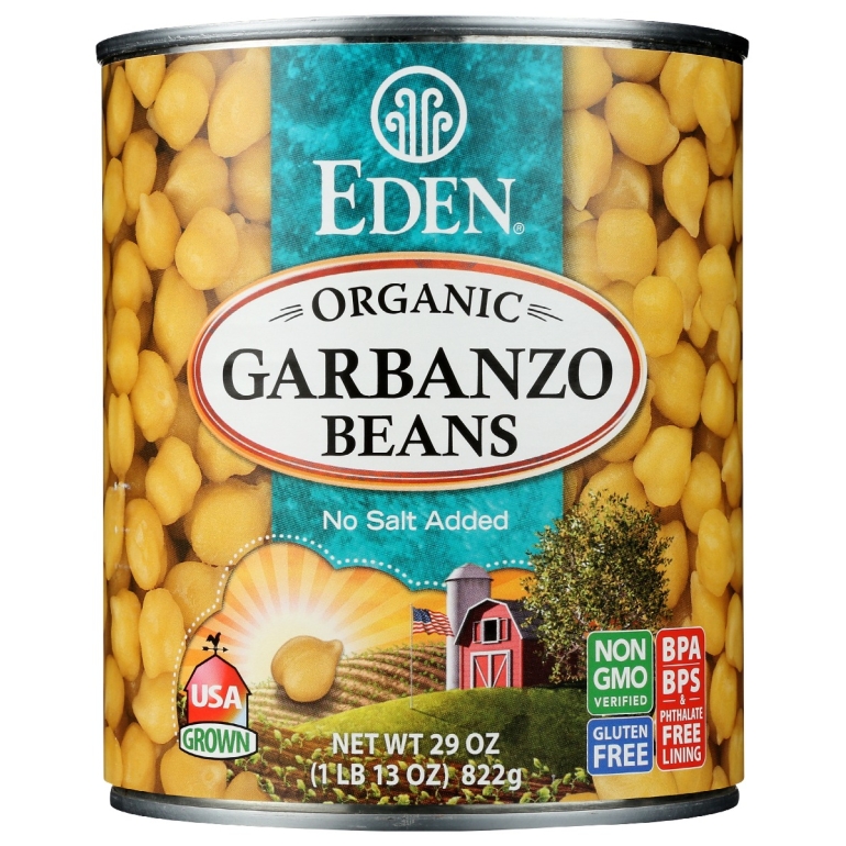 Organic Garbanzo Beans, 29 oz