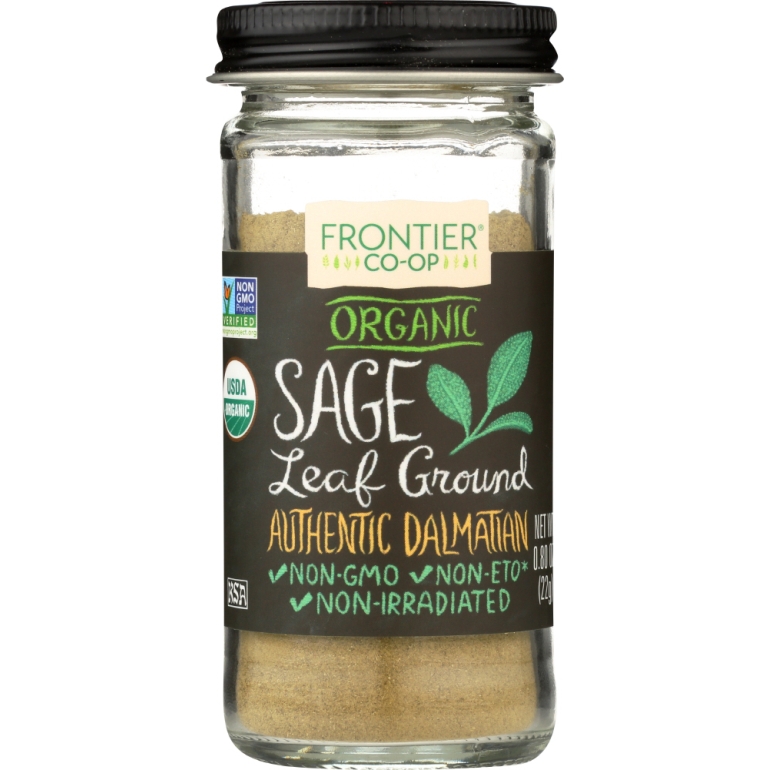 Bottle Sage Leaf Organic, 0.8 oz