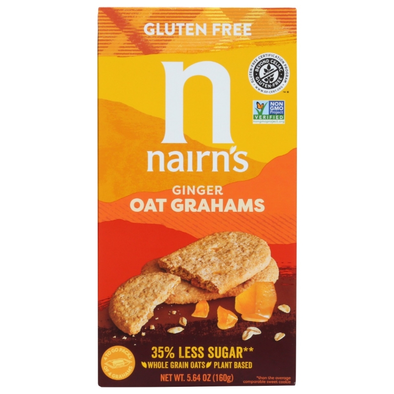 Ginger Oat Grahams, 5.64 oz