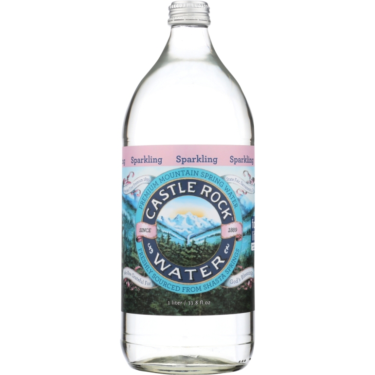 Water Sparkling Glass, 1 lt