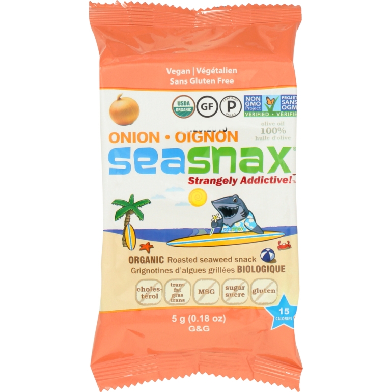 Seaweed Snack Grab & Go Onion, 0.21 oz