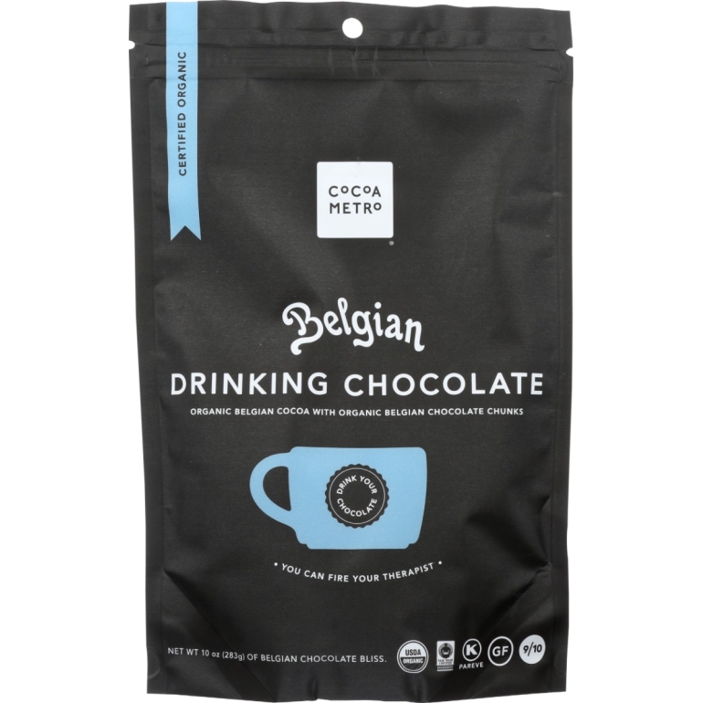 Belgian Drinking Chocolate Mix, 10 oz