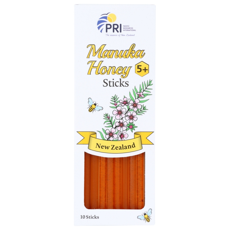 Honey Sticks Manuka, 10 pk