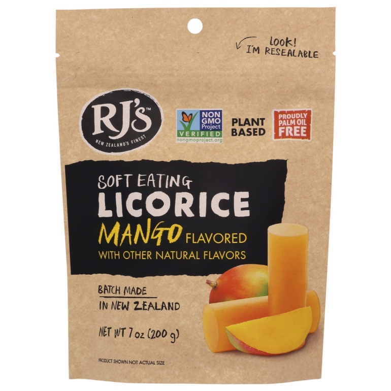 Soft Eating Mango Licorice, 7 oz